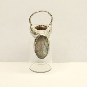 Labradorite Bottle Pendant